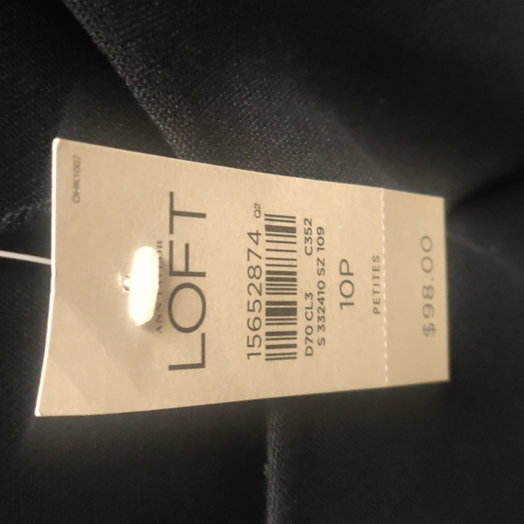 Loft Ann Taylor dress size 10 Petite - Picture 3 of 4